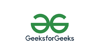 GeeksforGeeks